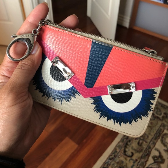 fendi keyring pouch